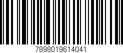 Código de barras (EAN, GTIN, SKU, ISBN): '7898019614041'