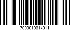 Código de barras (EAN, GTIN, SKU, ISBN): '7898019614911'