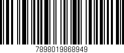 Código de barras (EAN, GTIN, SKU, ISBN): '7898019868949'