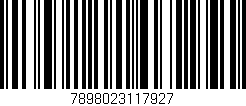 Código de barras (EAN, GTIN, SKU, ISBN): '7898023117927'