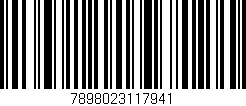 Código de barras (EAN, GTIN, SKU, ISBN): '7898023117941'