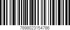 Código de barras (EAN, GTIN, SKU, ISBN): '7898023154786'