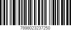 Código de barras (EAN, GTIN, SKU, ISBN): '7898023237250'