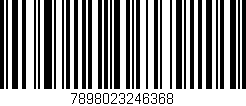 Código de barras (EAN, GTIN, SKU, ISBN): '7898023246368'