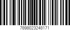 Código de barras (EAN, GTIN, SKU, ISBN): '7898023248171'