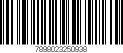 Código de barras (EAN, GTIN, SKU, ISBN): '7898023250938'