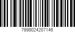 Código de barras (EAN, GTIN, SKU, ISBN): '7898024207146'