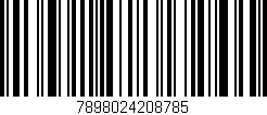 Código de barras (EAN, GTIN, SKU, ISBN): '7898024208785'