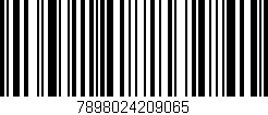Código de barras (EAN, GTIN, SKU, ISBN): '7898024209065'
