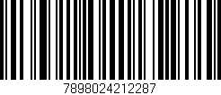 Código de barras (EAN, GTIN, SKU, ISBN): '7898024212287'