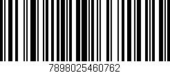 Código de barras (EAN, GTIN, SKU, ISBN): '7898025460762'