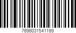 Código de barras (EAN, GTIN, SKU, ISBN): '7898031541189'