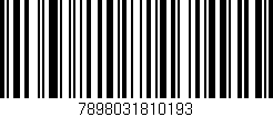 Código de barras (EAN, GTIN, SKU, ISBN): '7898031810193'
