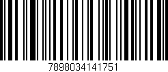 Código de barras (EAN, GTIN, SKU, ISBN): '7898034141751'