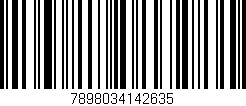 Código de barras (EAN, GTIN, SKU, ISBN): '7898034142635'