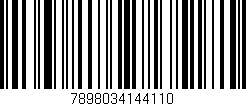 Código de barras (EAN, GTIN, SKU, ISBN): '7898034144110'
