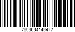Código de barras (EAN, GTIN, SKU, ISBN): '7898034148477'
