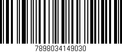 Código de barras (EAN, GTIN, SKU, ISBN): '7898034149030'
