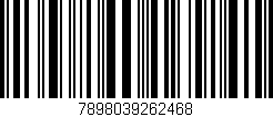 Código de barras (EAN, GTIN, SKU, ISBN): '7898039262468'