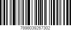 Código de barras (EAN, GTIN, SKU, ISBN): '7898039267302'