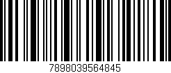 Código de barras (EAN, GTIN, SKU, ISBN): '7898039564845'