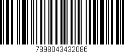 Código de barras (EAN, GTIN, SKU, ISBN): '7898043432086'