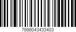 Código de barras (EAN, GTIN, SKU, ISBN): '7898043433403'