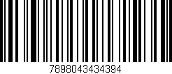 Código de barras (EAN, GTIN, SKU, ISBN): '7898043434394'