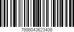 Código de barras (EAN, GTIN, SKU, ISBN): '7898043623408'