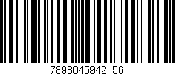 Código de barras (EAN, GTIN, SKU, ISBN): '7898045942156'