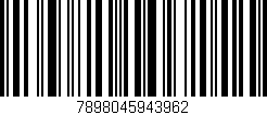 Código de barras (EAN, GTIN, SKU, ISBN): '7898045943962'