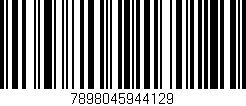 Código de barras (EAN, GTIN, SKU, ISBN): '7898045944129'