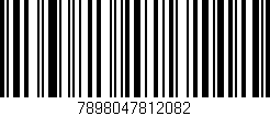 Código de barras (EAN, GTIN, SKU, ISBN): '7898047812082'