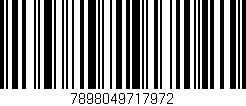 Código de barras (EAN, GTIN, SKU, ISBN): '7898049717972'