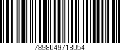 Código de barras (EAN, GTIN, SKU, ISBN): '7898049718054'