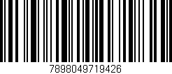 Código de barras (EAN, GTIN, SKU, ISBN): '7898049719426'