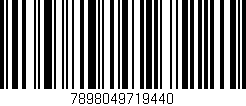 Código de barras (EAN, GTIN, SKU, ISBN): '7898049719440'