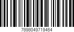Código de barras (EAN, GTIN, SKU, ISBN): '7898049719464'