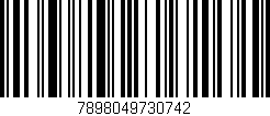Código de barras (EAN, GTIN, SKU, ISBN): '7898049730742'