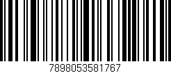 Código de barras (EAN, GTIN, SKU, ISBN): '7898053581767'