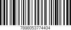 Código de barras (EAN, GTIN, SKU, ISBN): '7898053774404'