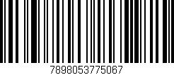 Código de barras (EAN, GTIN, SKU, ISBN): '7898053775067'