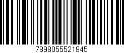 Código de barras (EAN, GTIN, SKU, ISBN): '7898055521945'