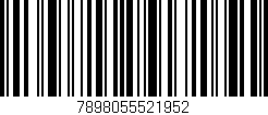 Código de barras (EAN, GTIN, SKU, ISBN): '7898055521952'