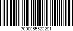 Código de barras (EAN, GTIN, SKU, ISBN): '7898055523291'