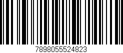 Código de barras (EAN, GTIN, SKU, ISBN): '7898055524823'