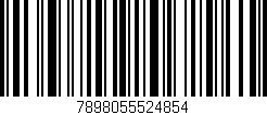 Código de barras (EAN, GTIN, SKU, ISBN): '7898055524854'