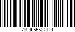 Código de barras (EAN, GTIN, SKU, ISBN): '7898055524878'