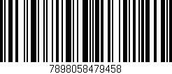 Código de barras (EAN, GTIN, SKU, ISBN): '7898058479458'