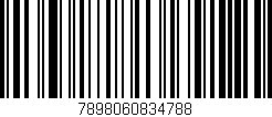 Código de barras (EAN, GTIN, SKU, ISBN): '7898060834788'